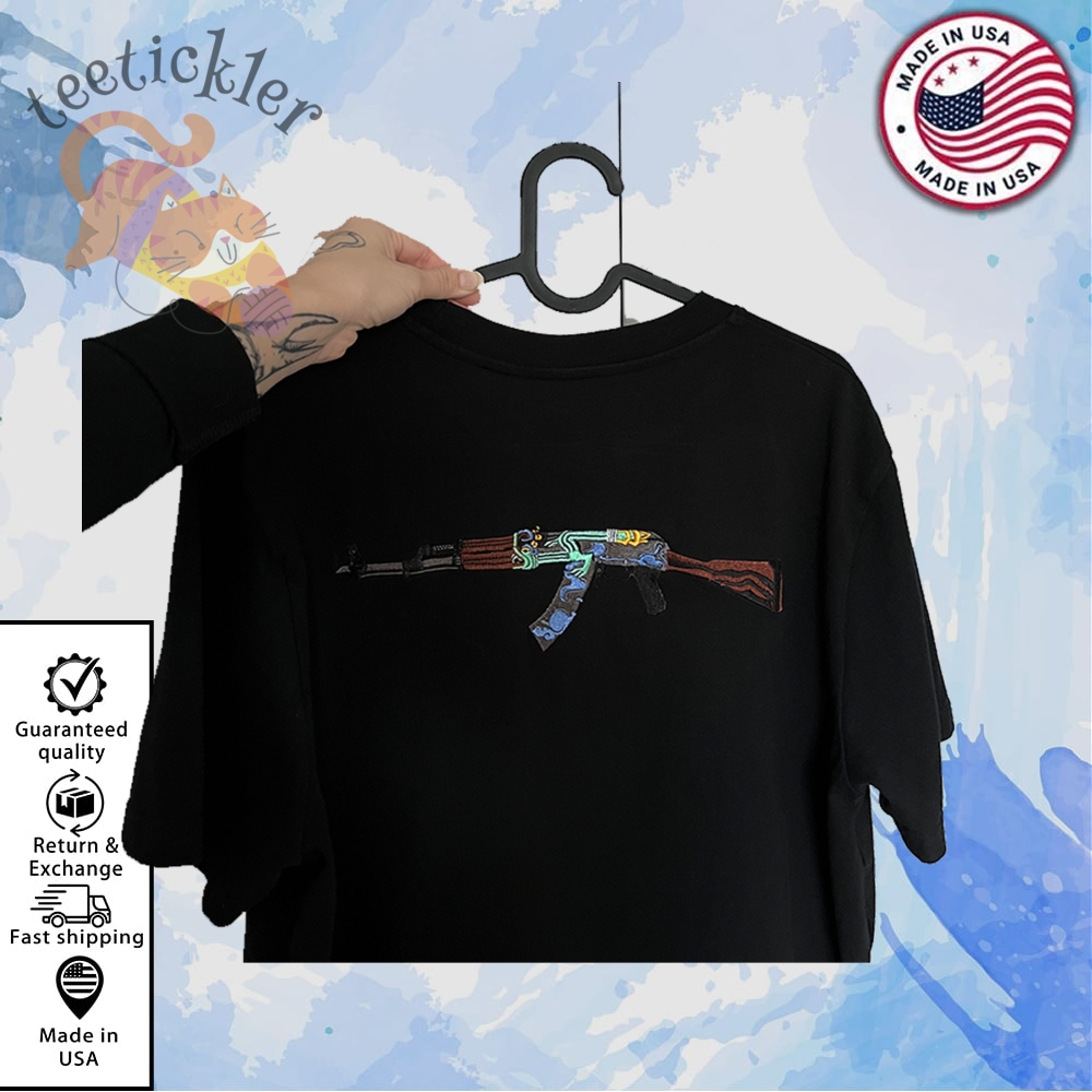 Embroidered Fire Serpent And Bravo Logo Shirt 3 Embroidered Fire Serpent And Bravo Logo Shirt