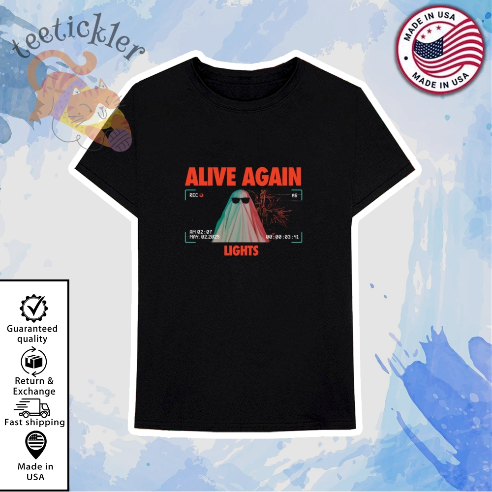 Issue 315 Alive Again Lights Shirt 6 Issue 315 Alive Again Lights Shirt