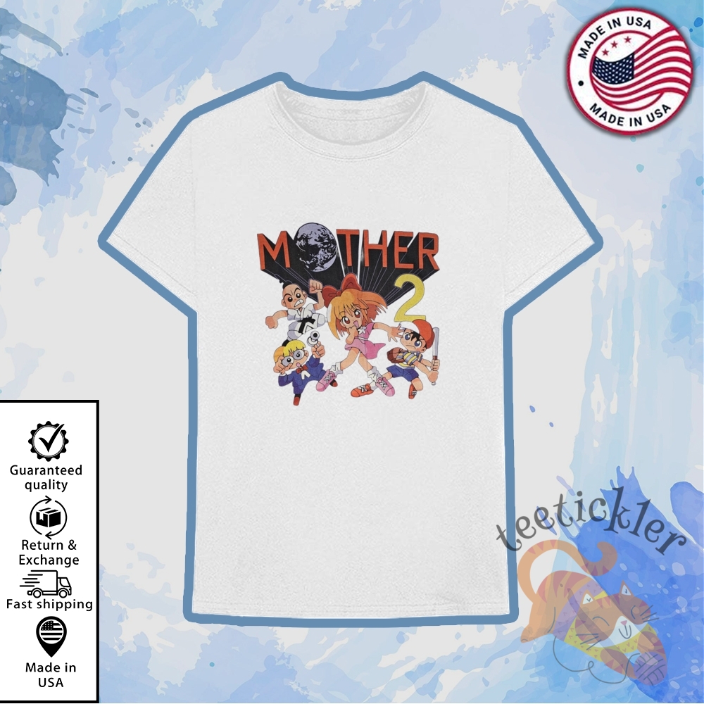 "Shop Trendy Pop Culture and Sports T-Shirts for Every Fan" 13 Mother 2 Super Famicom Shirt
