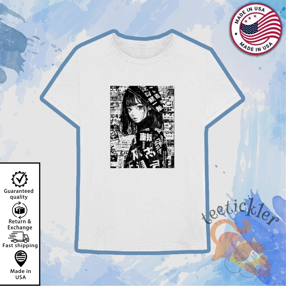 "Shop Trendy Pop Culture and Sports T-Shirts for Every Fan" 14 Kawaii Grunge Anime Manga Girl Shirts