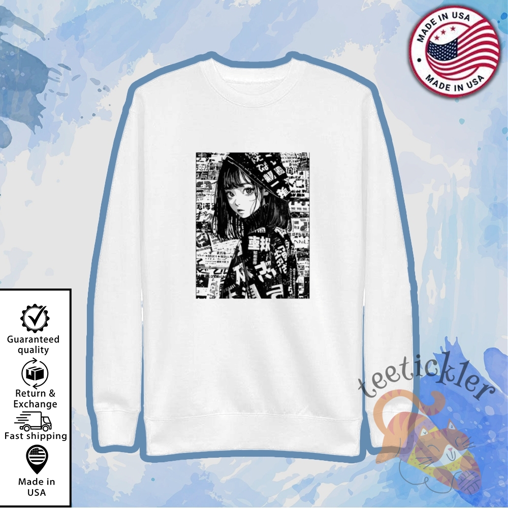 Kawaii Grunge Anime Manga Girl Shirts 5 Kawaii Grunge Anime Manga Girl Shirts