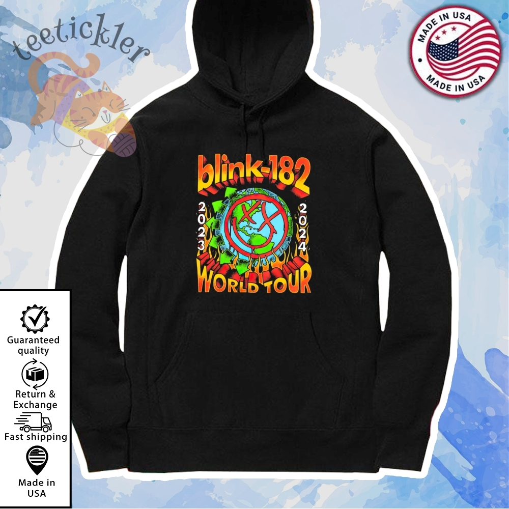 Blink 182 Shirt World Tour 2023 2024 Band Shirt 7 Blink 182 Shirt World Tour 2023 2024 Band Shirt