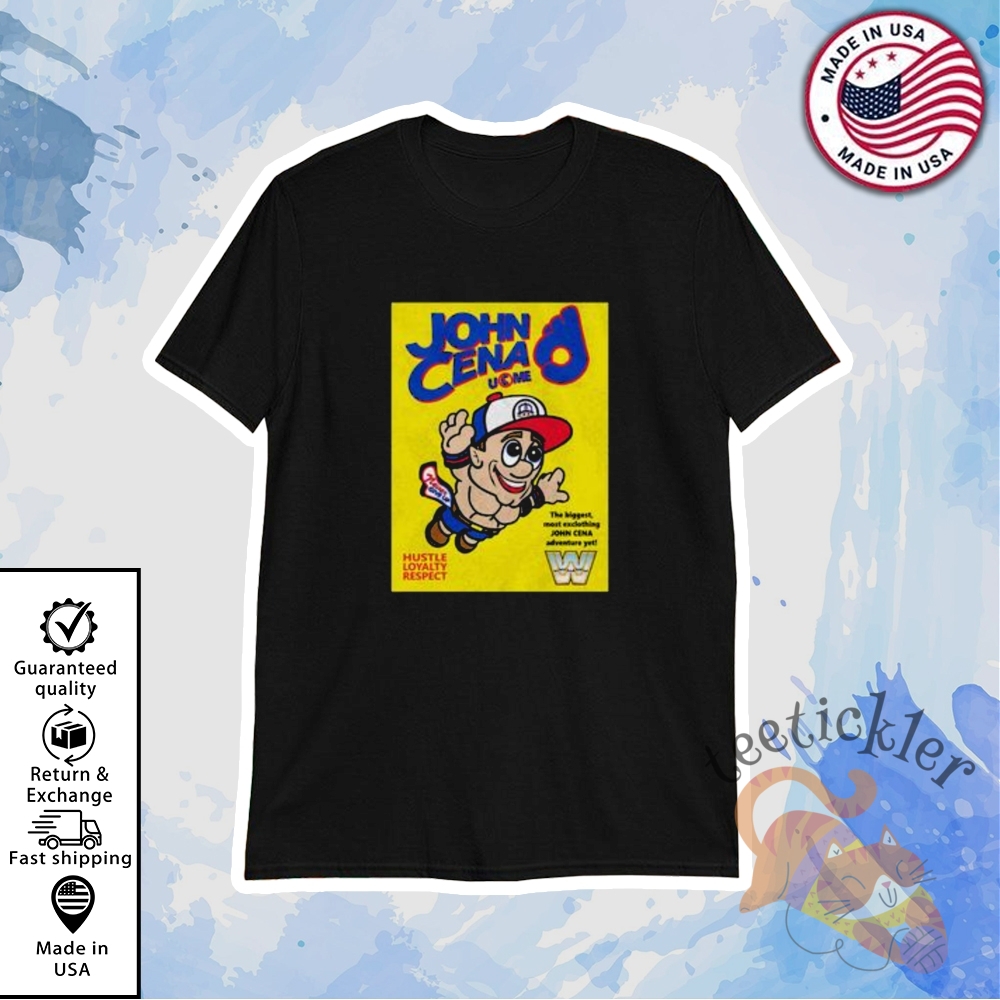 "Top 5 Must-Have Themed T-Shirts: LOTR, WWE, and Sports Apparel" 4 John Cena Super Mario Shirt
