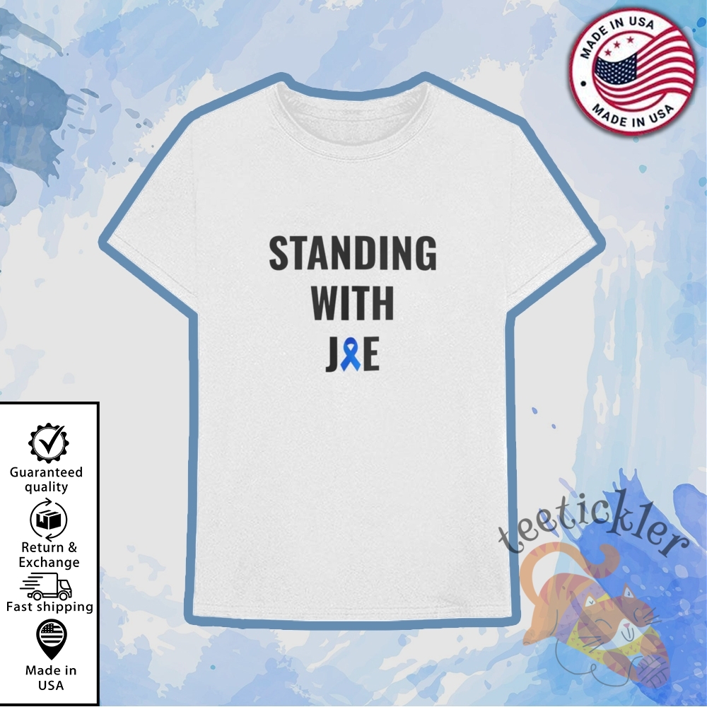 "Top 5 Must-Have Themed T-Shirts: LOTR, WWE, and Sports Apparel" 7 Standing With Joe Shirt Job Biden Cancer T Shirt