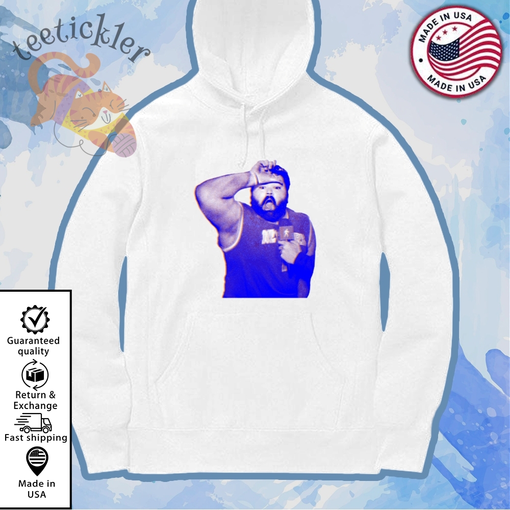Knicks Karl Anthony Towns Wearing Jason Dantona L Tee Shirt 7 Knicks Karl Anthony Towns Wearing Jason Dantona L Tee Shirt