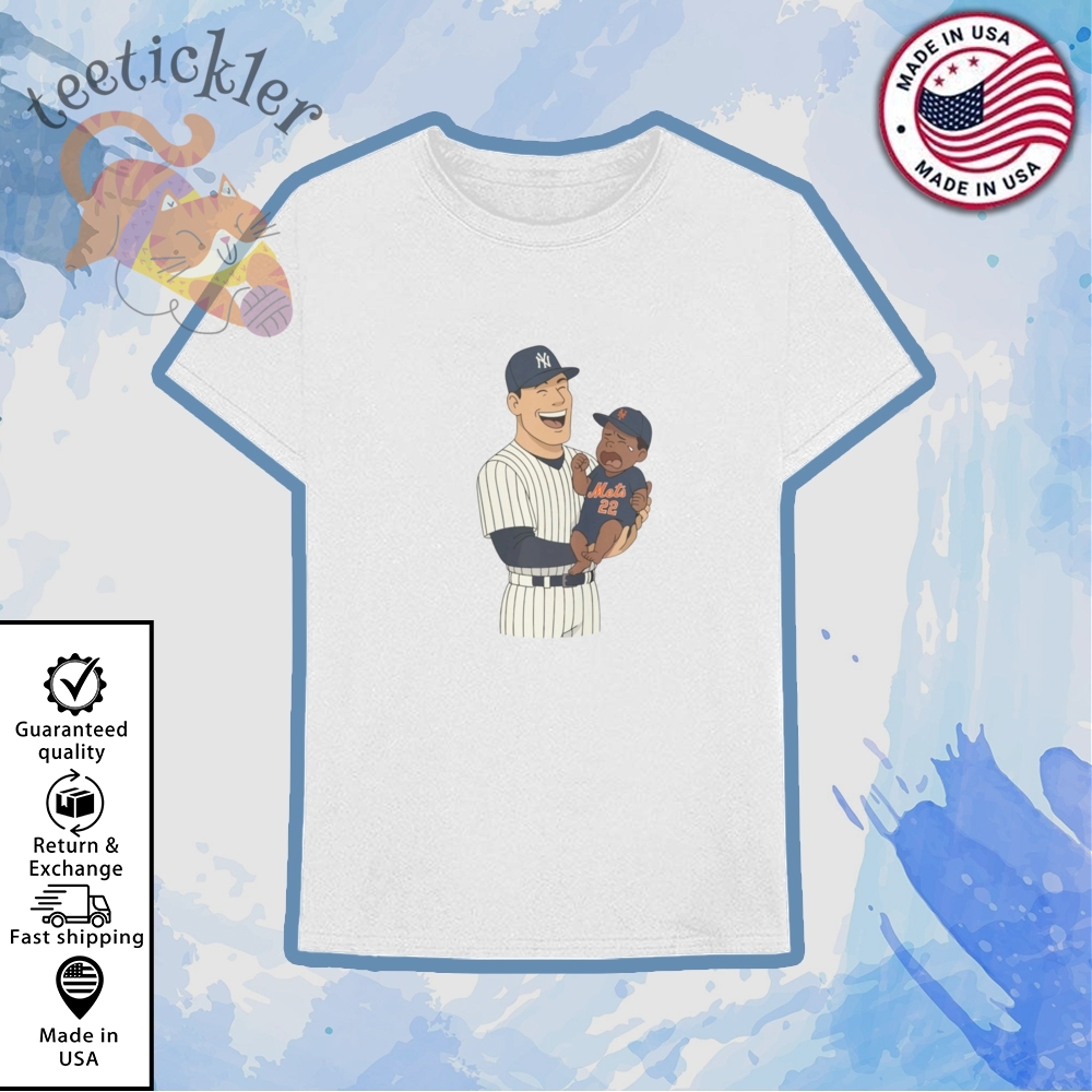 Official Aaron Judge Carrying Juan Soto Crying Shirts
