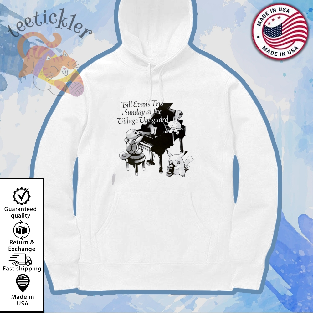 Pokemon Squirtle Meowth Pikachu Bill Evans Play Piano Shirt 7 Pokemon Squirtle Meowth Pikachu Bill Evans Play Piano Shirt