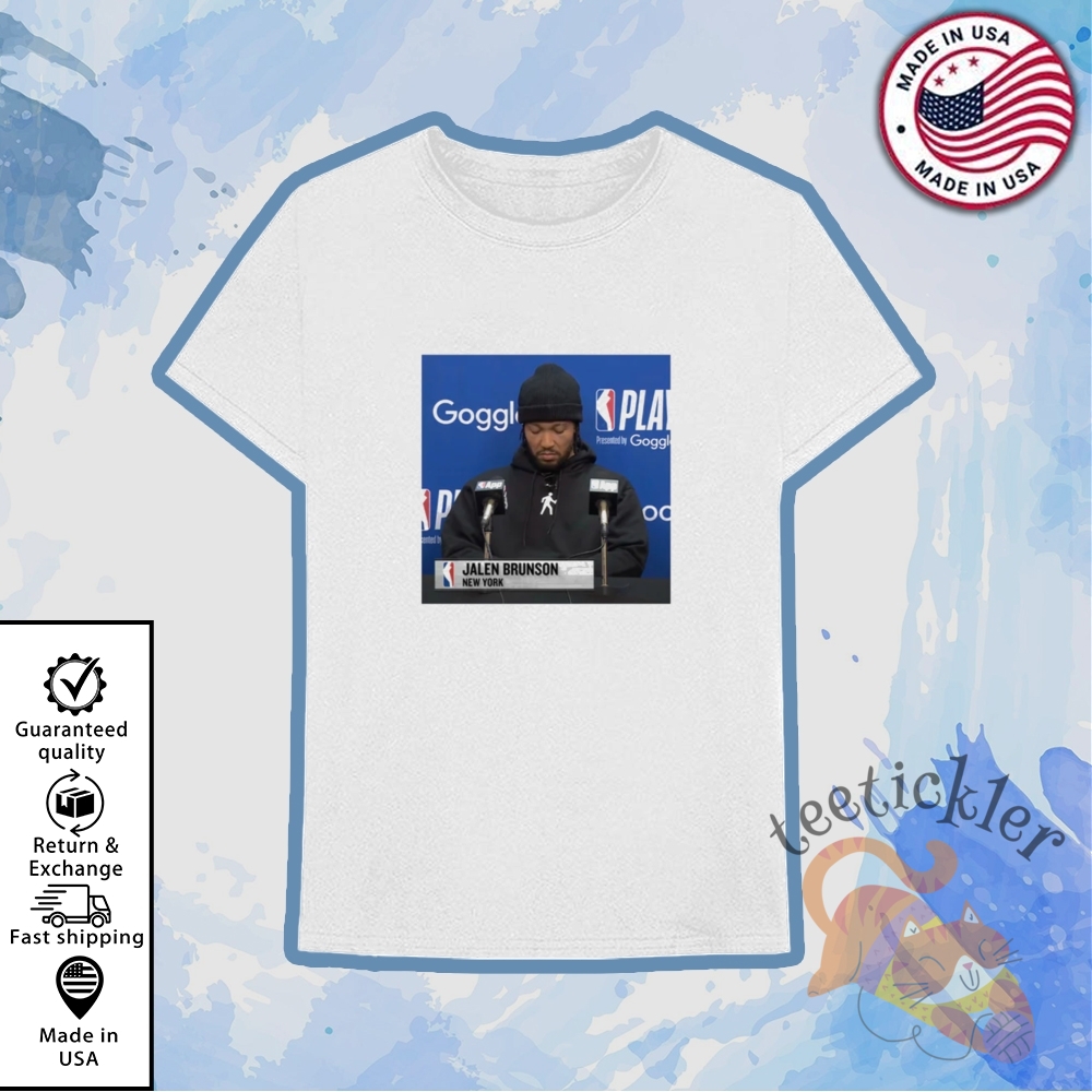 Jalen Brunson Press Conference React Shirts 6 Jalen Brunson Press Conference React Shirts