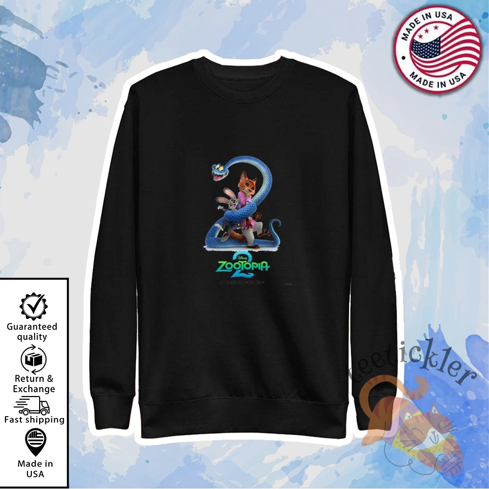 Official Zootopia 2 Poster Shirt 5 Official Zootopia 2 Poster Shirt