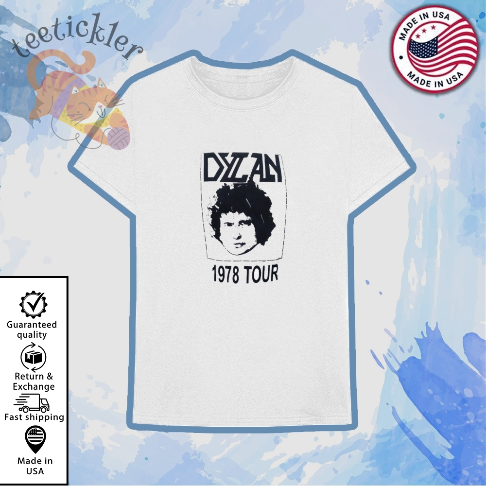 Post Malone Wearing Bob Dylan 1978 Tour Shirt