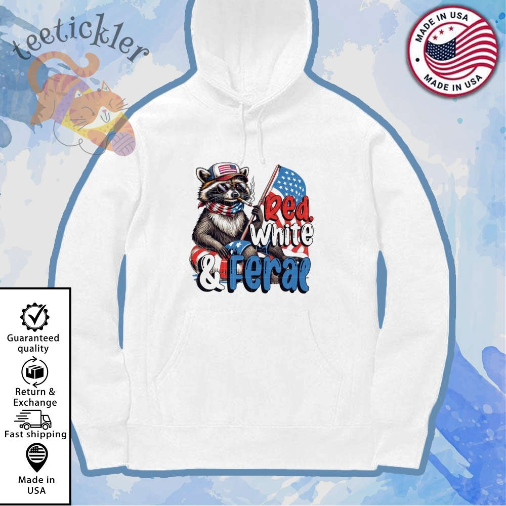 Raccoon Red White And Fera Shirt Funny 4Th Of July Raccoon Shirt 7 Raccoon Red White And Fera Shirt Funny 4th Of July Raccoon Shirt