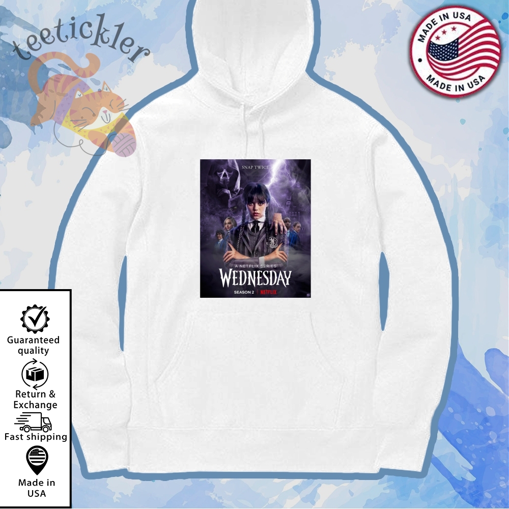 Wednesday Season 2 Concept Poster Shirt 7 Wednesday Season 2 Concept Poster Shirt