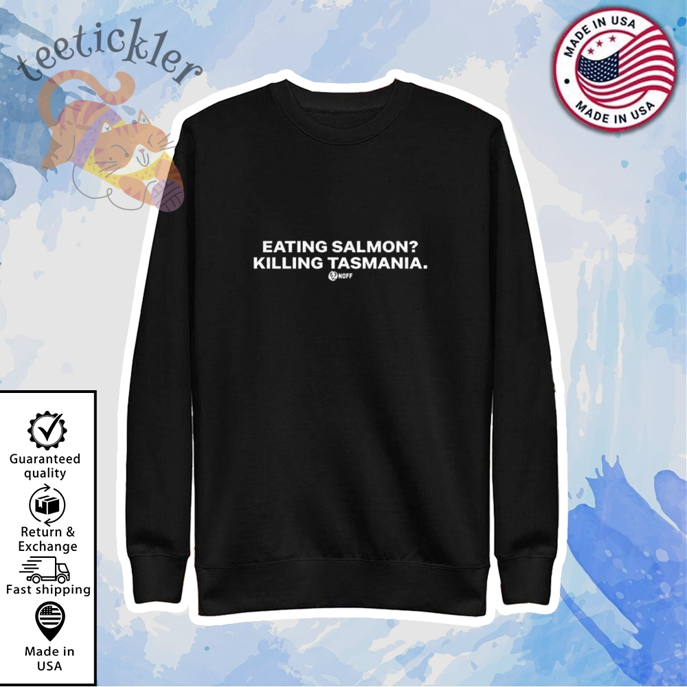 Jacob Elordi Eating Salmon Killing Tasmania Shirt 5 Jacob Elordi Eating Salmon Killing Tasmania Shirt