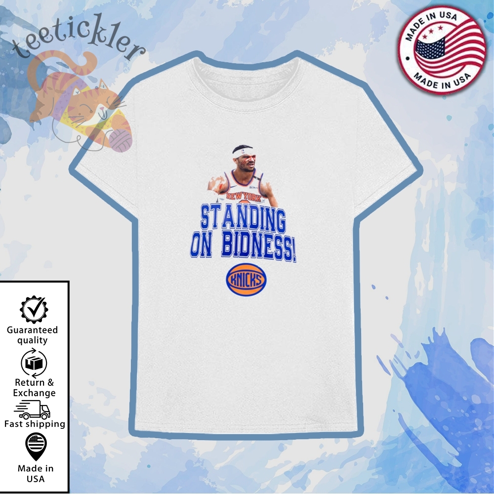 Tracy Morgan Standing On Bidness Knicks Shirt