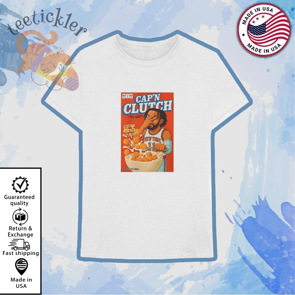 Captain Clutch Jalen Brunson Knicks Shirts