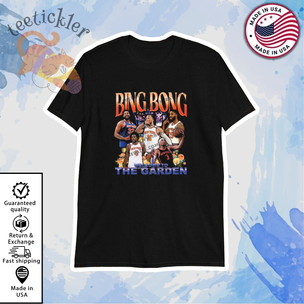 Knicks Josh Hart Bing Bong Welcome To The Garden Shirt