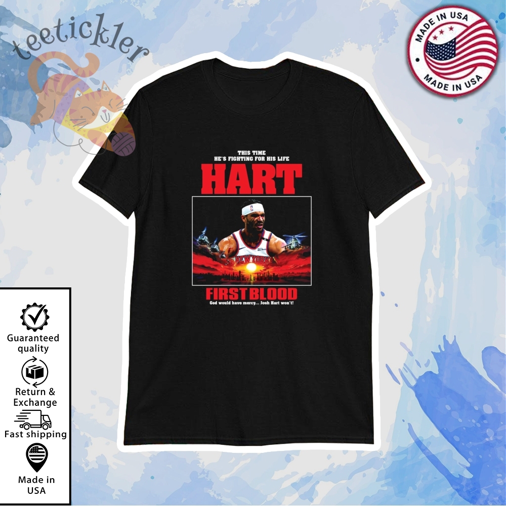 Nba Knicks Josh Hart Rambo First Blood Shirt