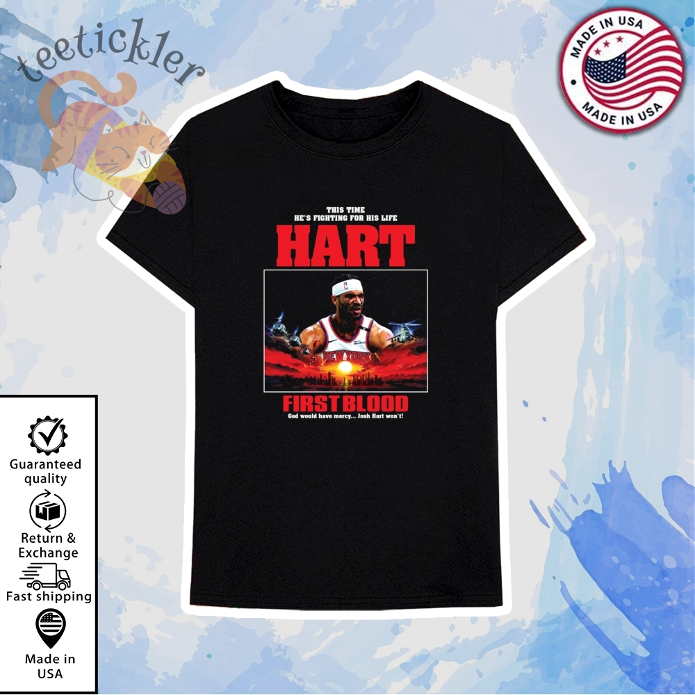 Nba Knicks Josh Hart Rambo First Blood Shirt 6 NBA Knicks Josh Hart Rambo First Blood Shirt