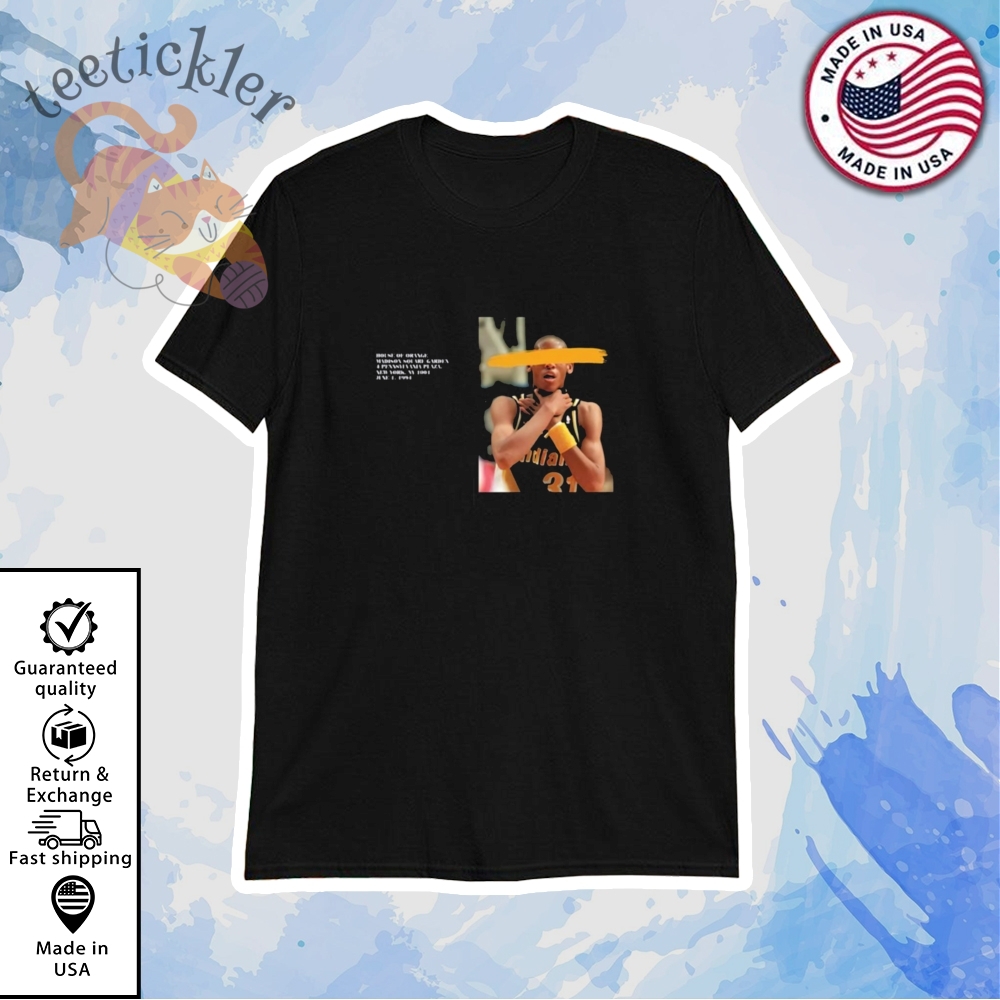 Tyrese Haliburton Reggie Miller Choke Shirt