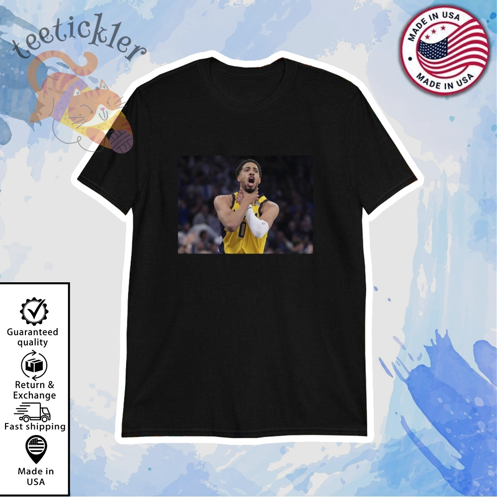 Danny Parkins Wearing Tyrese Haliburton Choke Shirt