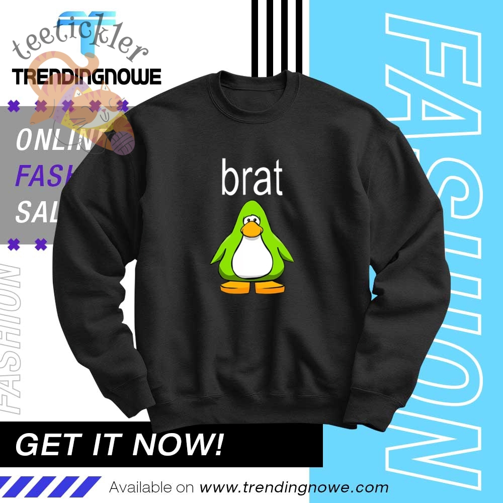 Charli Xcx Brat Penguin Club Brat Shirt 6 Charli Xcx Brat Penguin Club Brat Shirt