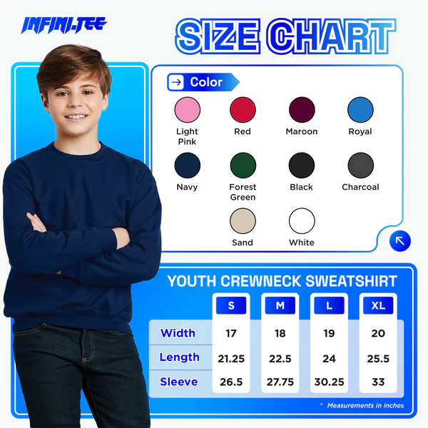 Size chart Sweater Kid 01