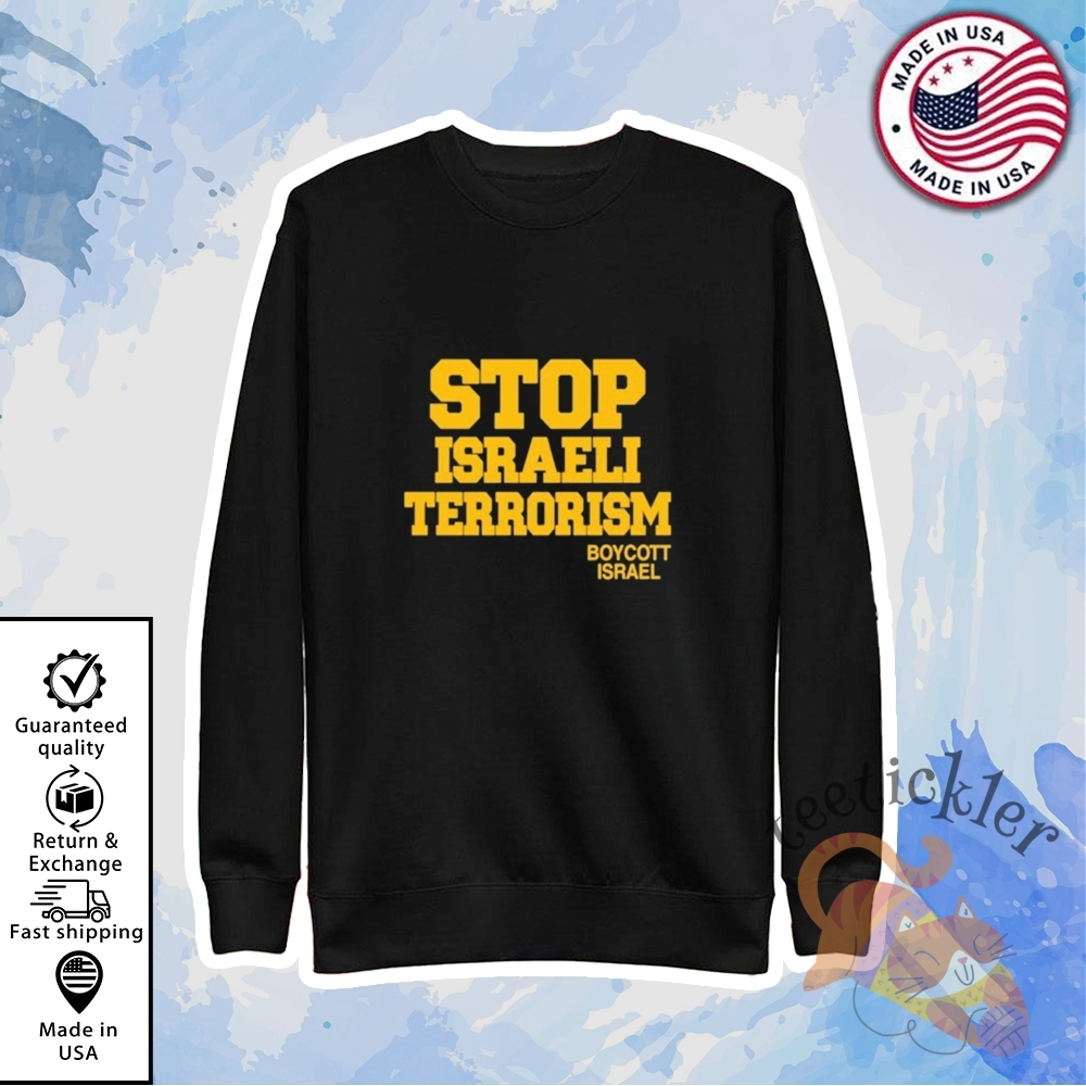 Official Robert Martin Stop Israeli Terrorism Boycott Israel Shirt 5 Official Robert Martin Stop Israeli Terrorism Boycott Israel Shirt