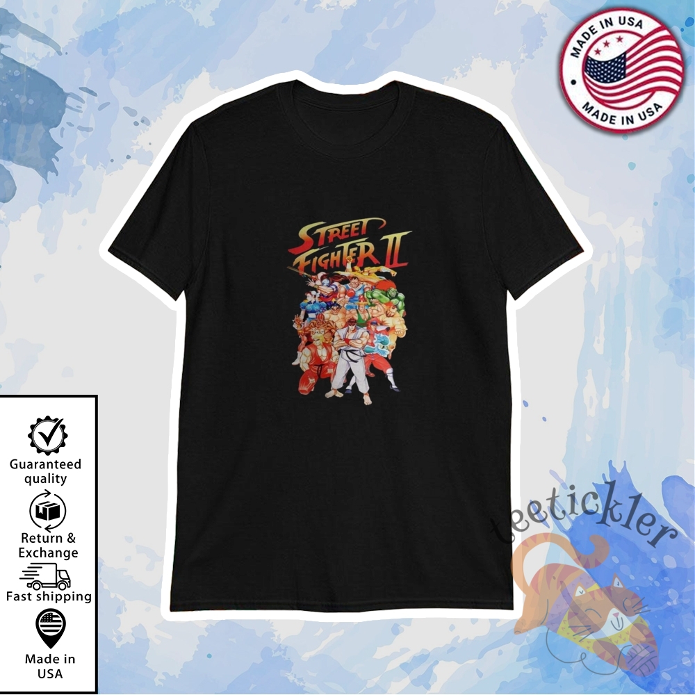 Bioworld Camiseta Street Fighter Character Group Shirt