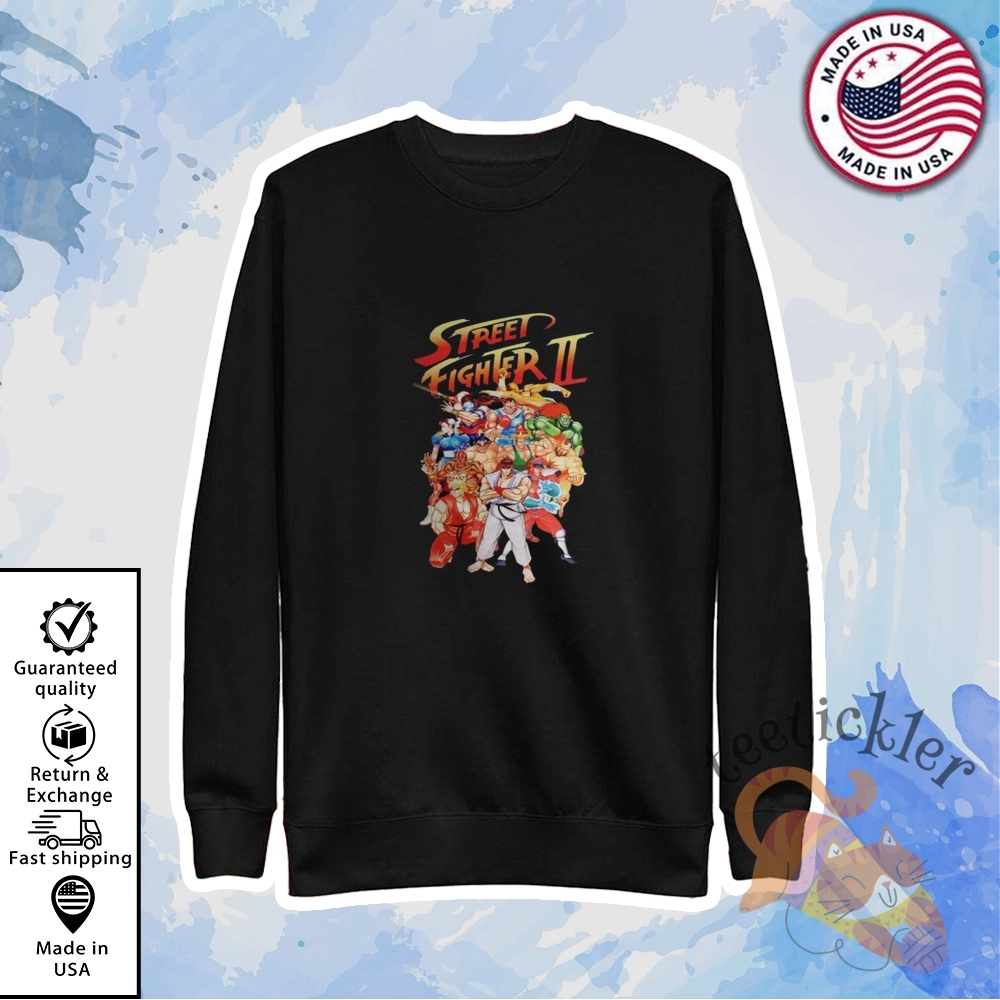 Bioworld Camiseta Street Fighter Character Group Shirt 5 Bioworld Camiseta Street Fighter Character Group Shirt