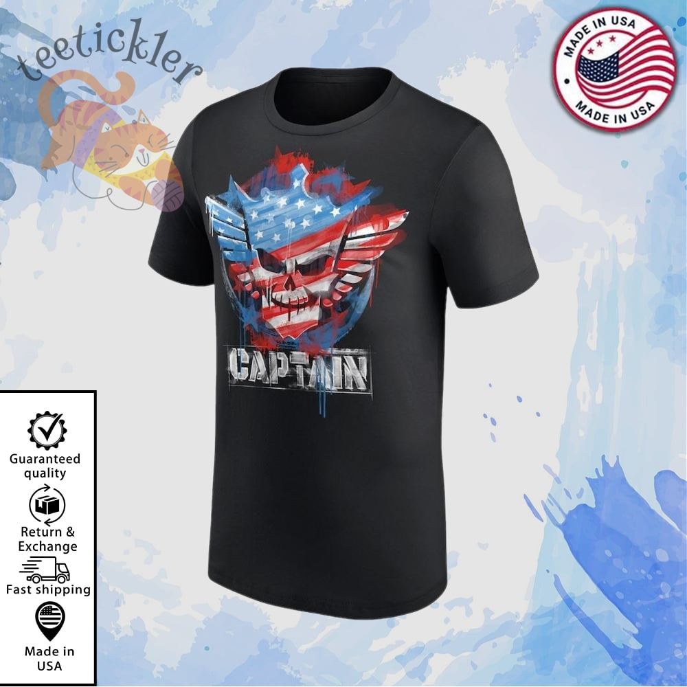 Wwe Cody Rhodes Captain Shirt 3 WWE Cody Rhodes Captain Shirt