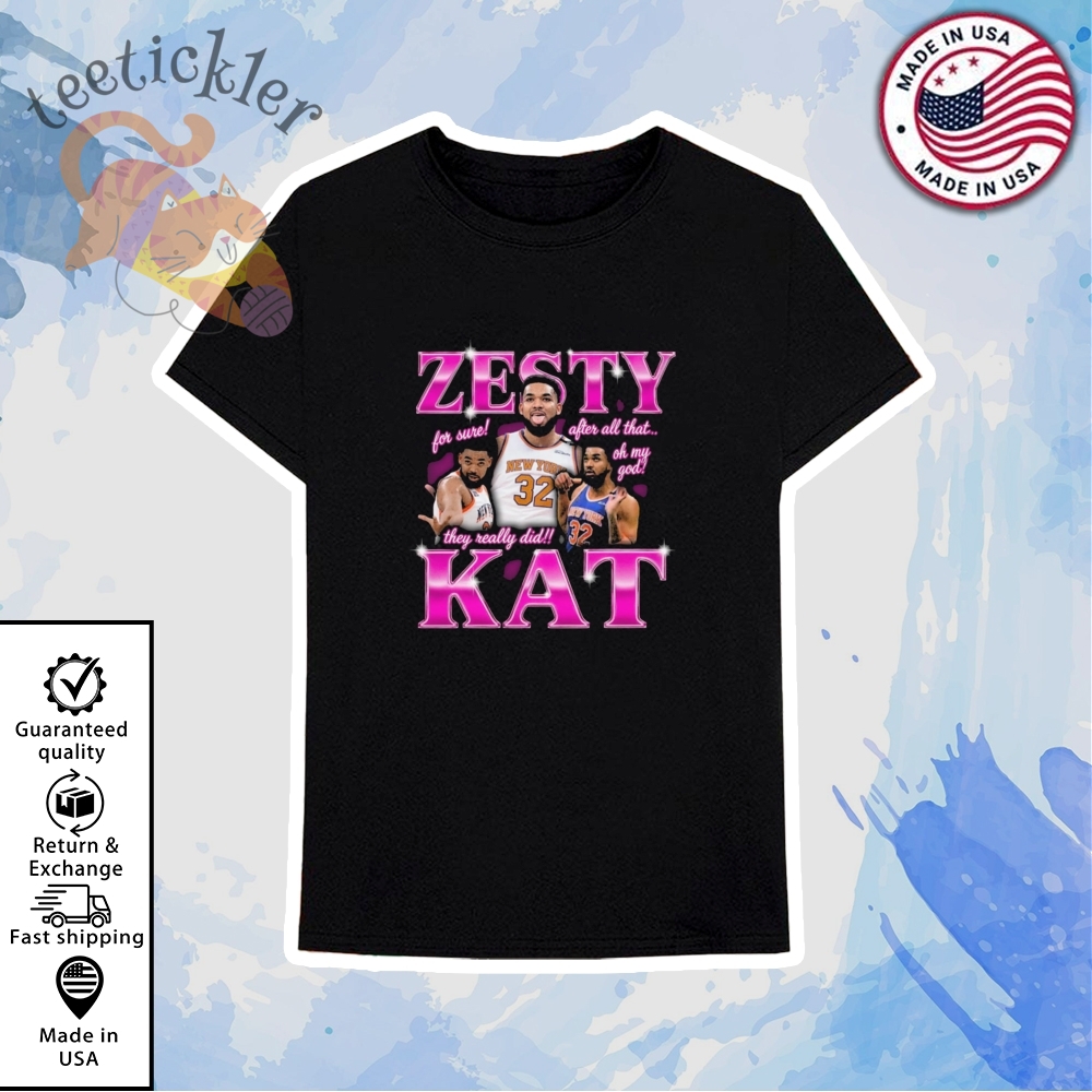 Karl Anthony Towns Zesty Kat Shirt 6 Karl Anthony Towns Zesty Kat Shirt