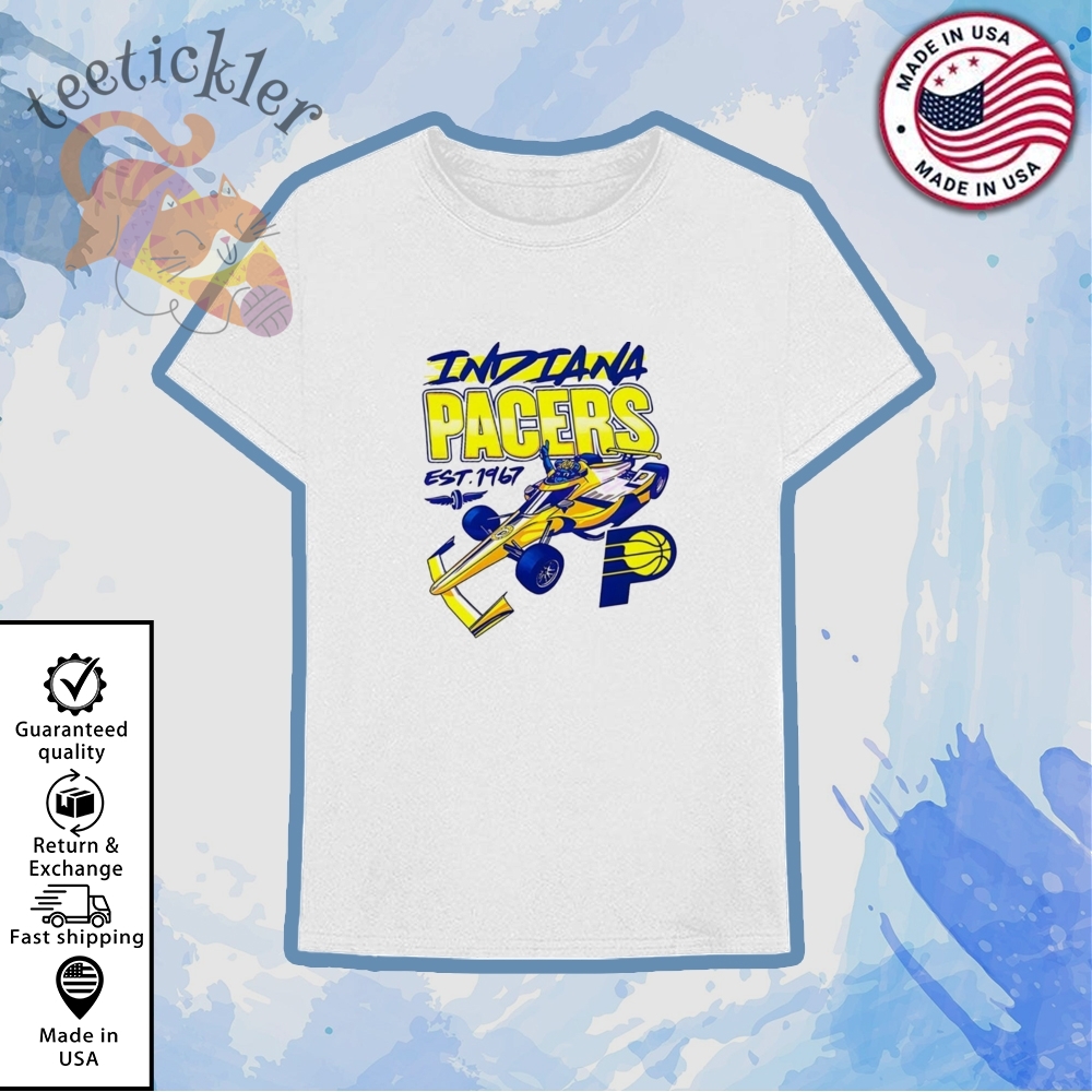 Indiana Pacers Boomer Racing Est 1967 Nba Playoffs 2025 Shirt