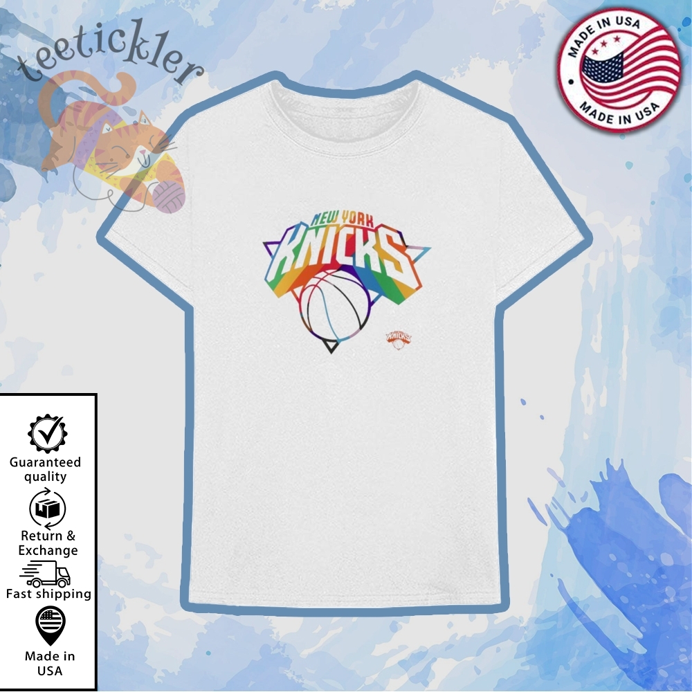 Official New York Knicks Team Logo Pride 2025 Shirt