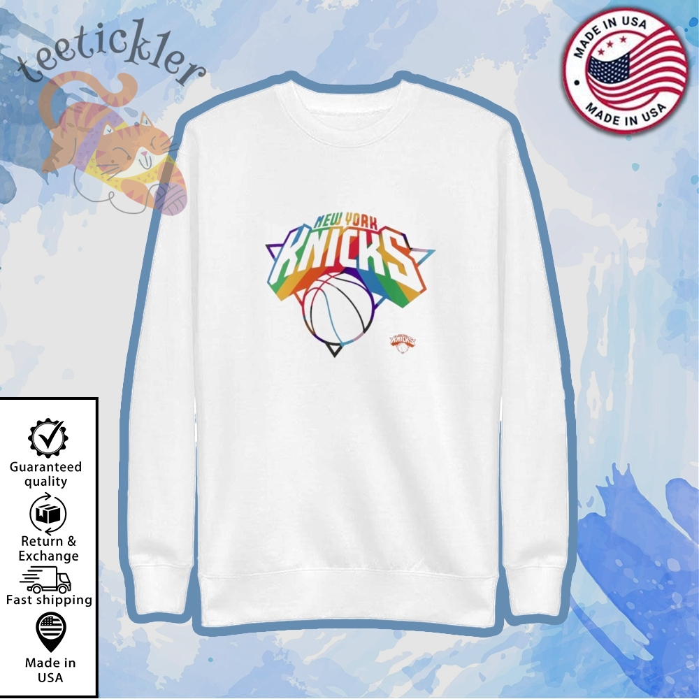 Official New York Knicks Team Logo Pride 2025 Shirt 5 Official New York Knicks Team Logo Pride 2025 Shirt