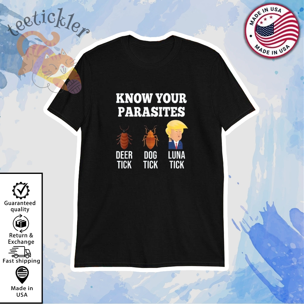 Bruce Springsteen Wearing Trump Know Your Parasites Shirt
