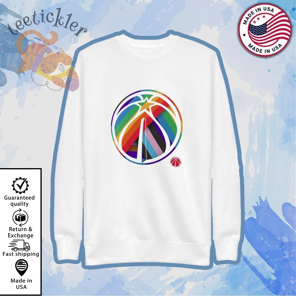 Washington Wizards Team Logo Pride 2025 Shirt 5 Washington Wizards Team Logo Pride 2025 Shirt