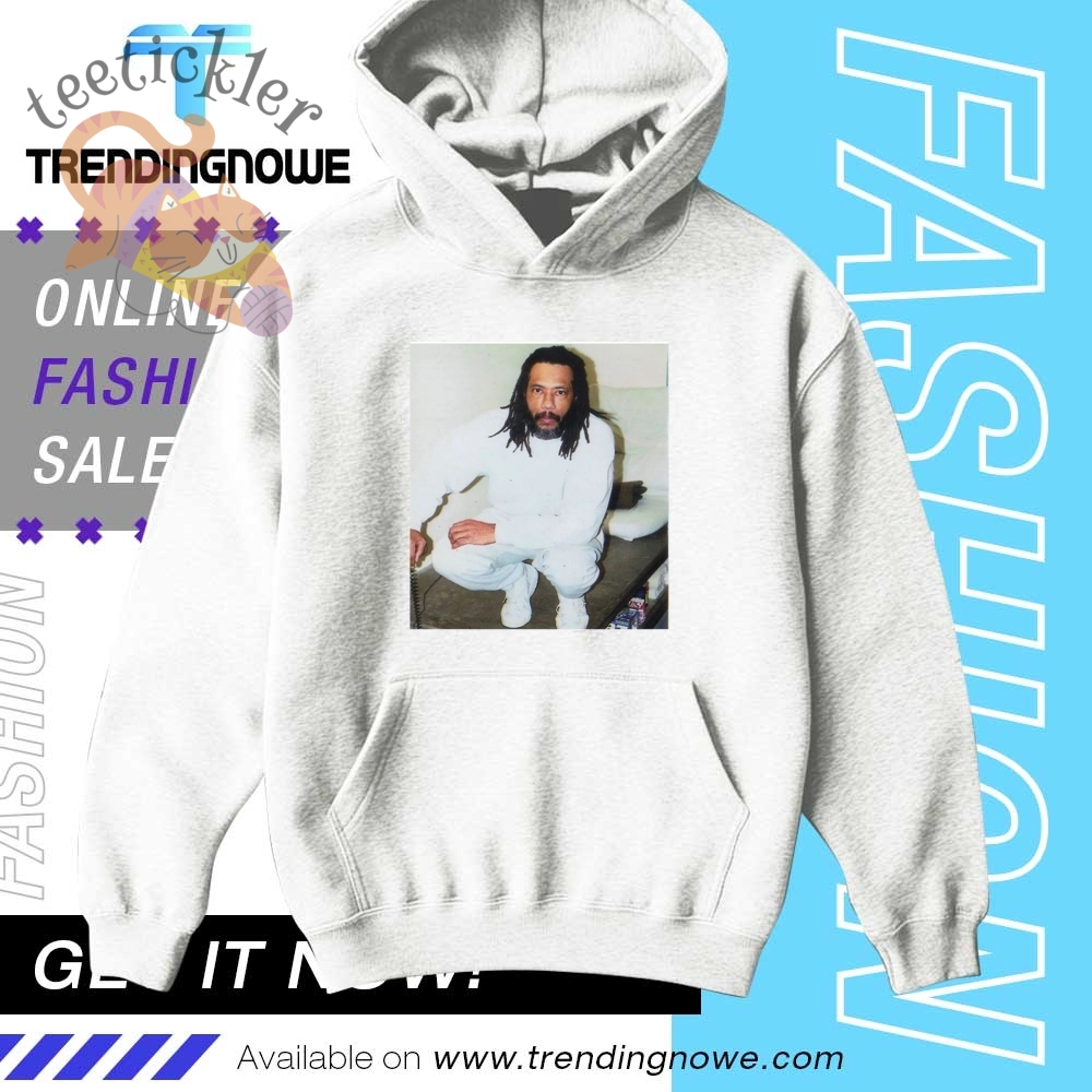 Kanye West Wearing Larry Hoover Shirt 5 Kanye West Wearing Larry Hoover Shirt