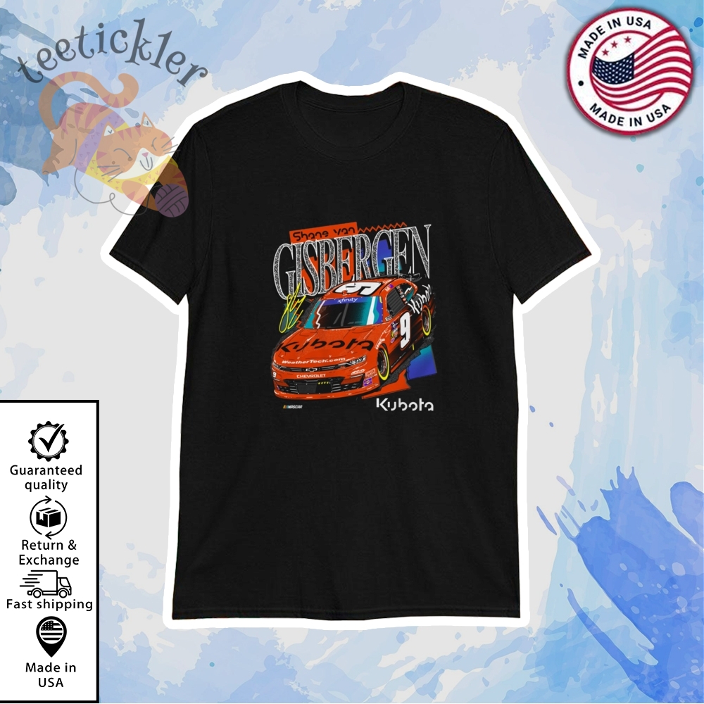 Shane Van Gisbergen 9 Kubota Shirt