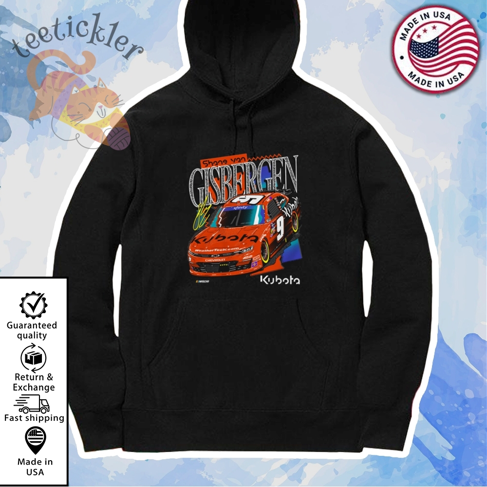 Shane Van Gisbergen 9 Kubota Shirt 7 Shane Van Gisbergen 9 Kubota Shirt