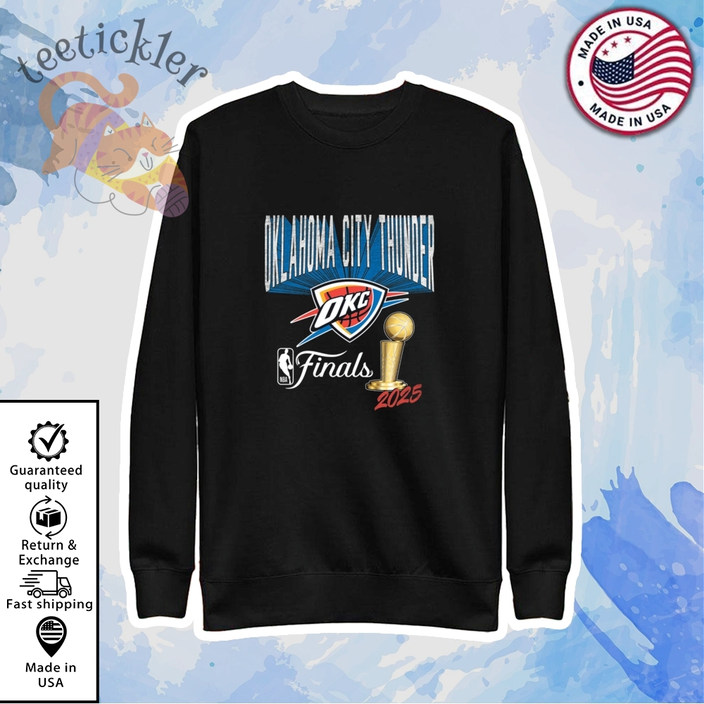 Okc Thunder 2025 Nba Finals Statement Shirt 5 OKC THUNDER 2025 NBA FINALS STATEMENT SHIRT