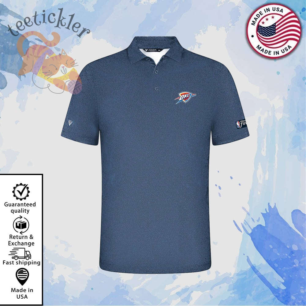 Okc Thunder Levelwear Graph 2025 Nba Finals Polo
