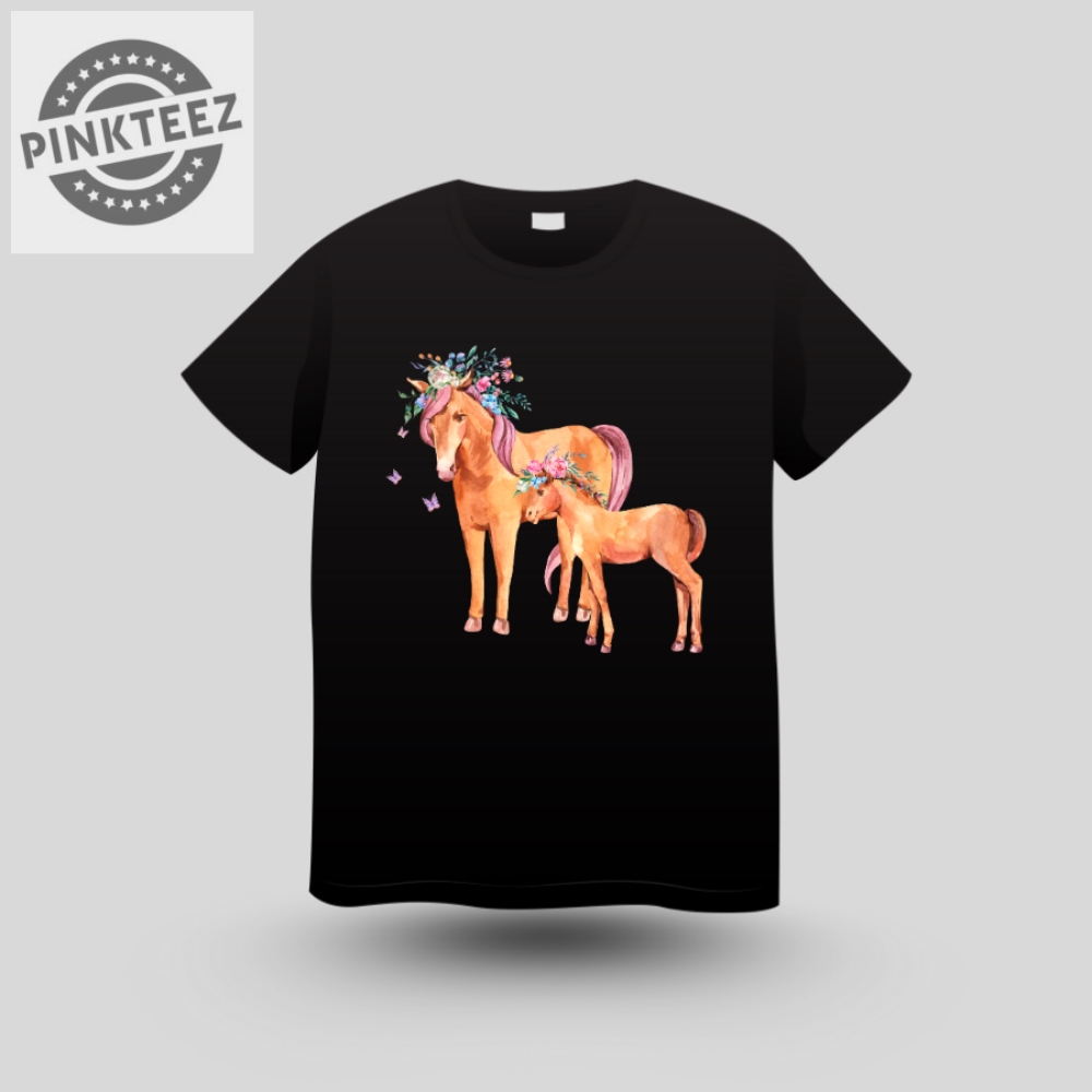 Majestic Horse Love Tee pinkteez.com 1