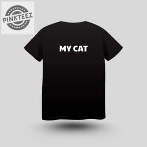 Floral Monogram C Cat T-Shirt 3 Floral Monogram C Cat T Shirt pinkteez.com 1 1