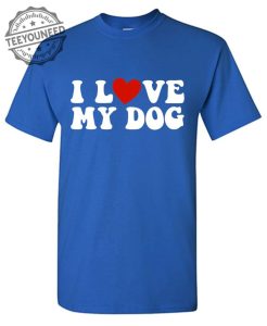 I Love my Dog - T-Shirts 