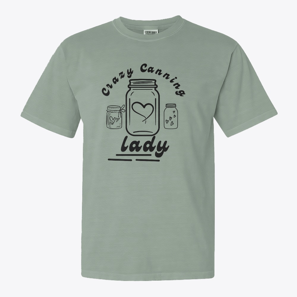 Crazy Canning Lady - Dark t-shirt