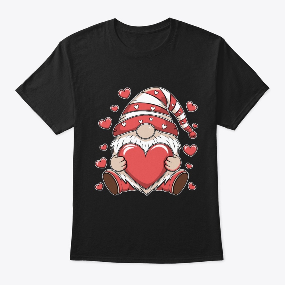 Valentine's Day Gnome Love Holding Heart t-shirt