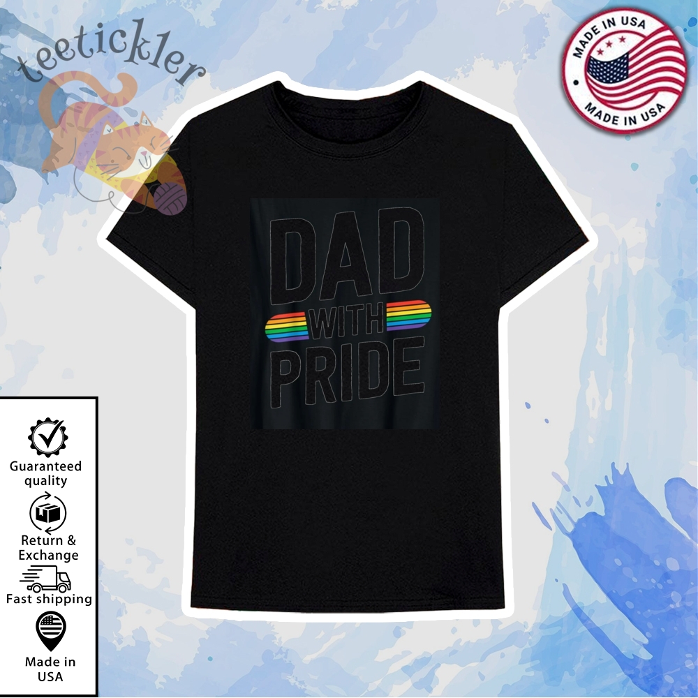 Dad With Pride Proud Father Gay Pride Shirt 6 Dad With Pride Proud Father Gay Pride Shirt