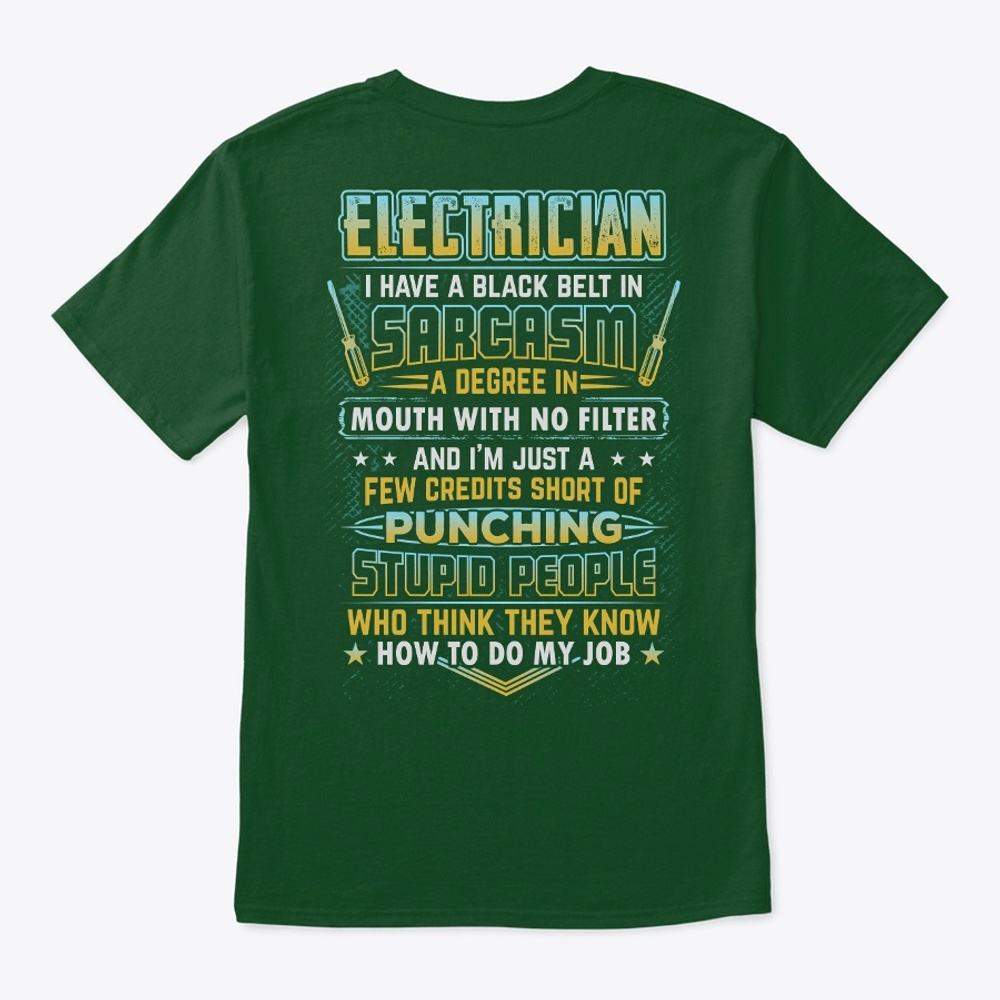 Sarcastic Electrician Shirt