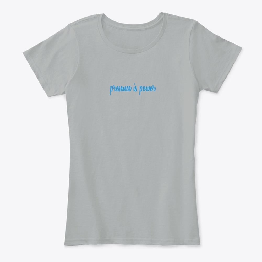 clever fox presence women's comfort tee