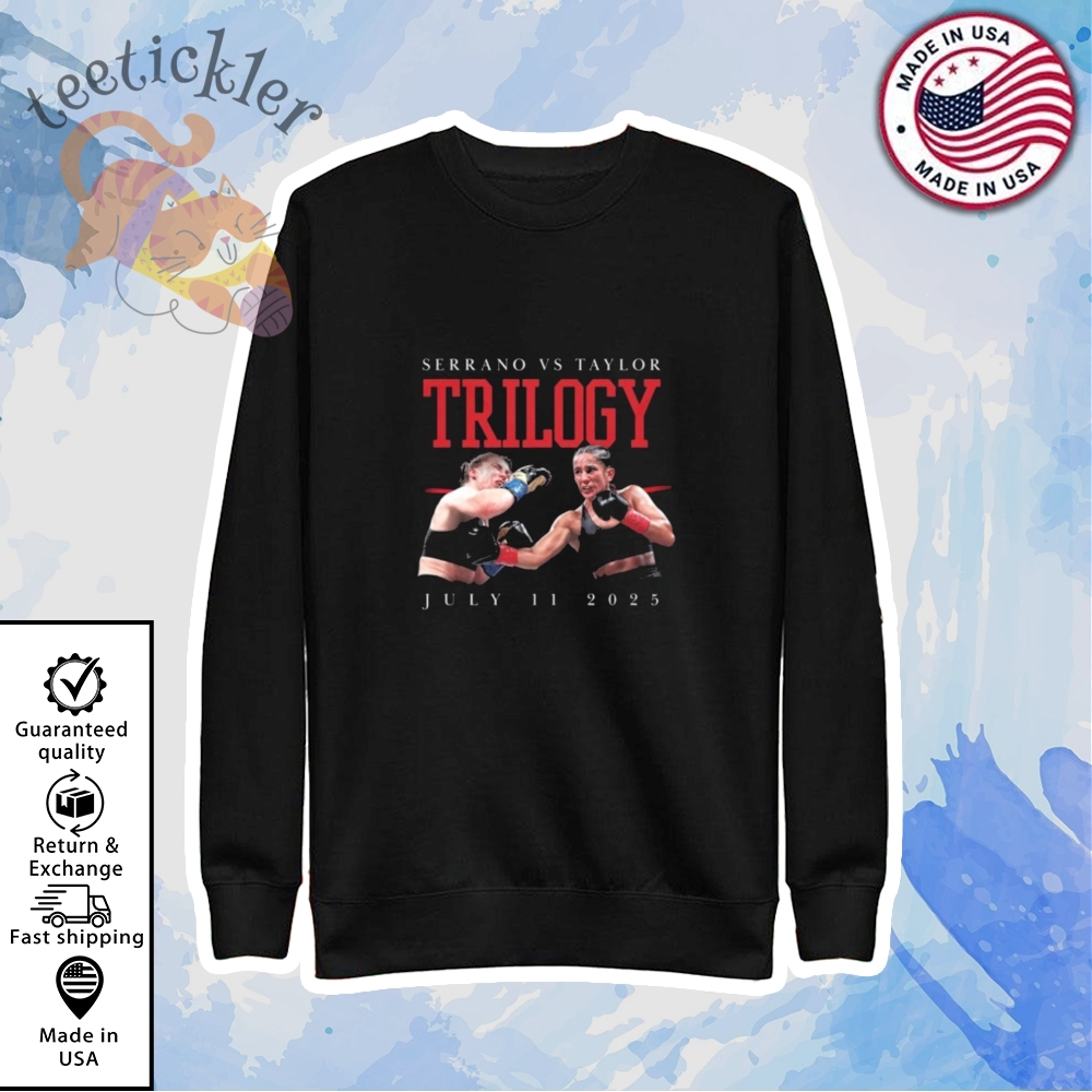 Serrano Vs Taylor Boxing Match Shirt Fight Fan Apparel 5 Serrano vs Taylor Boxing Match Shirt Fight Fan Apparel